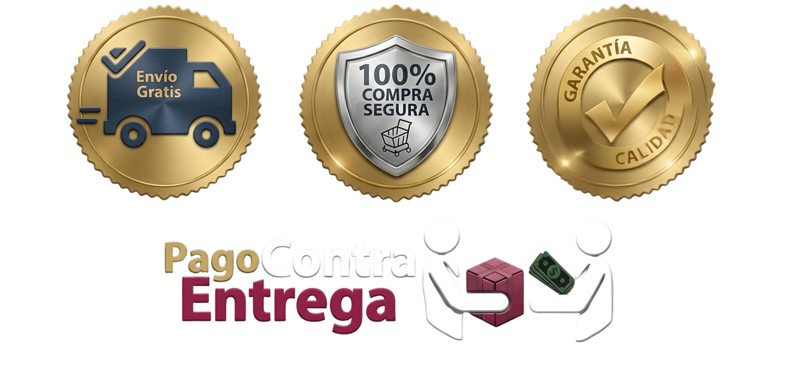 Envío gratis, compra segura, garantía de calidad, pago contra entrega