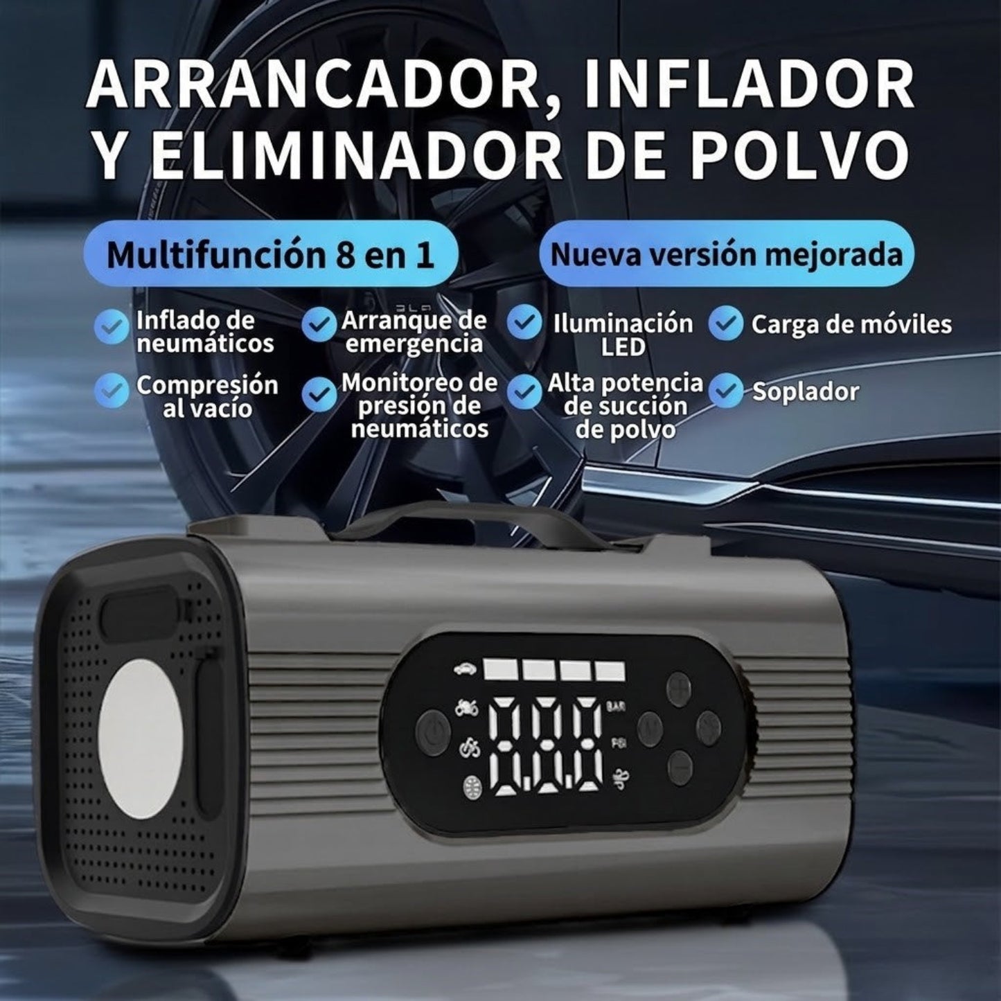 8 en 1, Lo que necesitas para tu auto